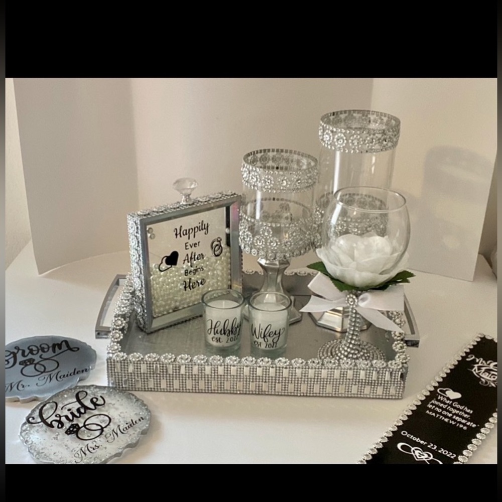 💎BLING TRAY SET 💎
